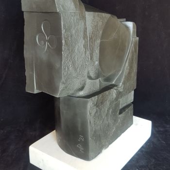 Sculpture titled "King and Queen of C…" by Wojciech Pietranik, Original Artwork, Stone