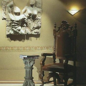 Escultura titulada "Roman Sculpture" por Mayta Pasa & Alvaro Berti Wall Sculptures, Obra de arte original