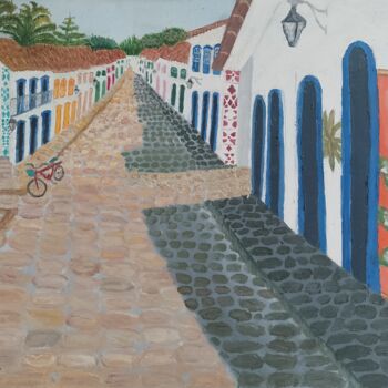 Painting titled "Paraty" by Wtanke, Original Artwork, Oil