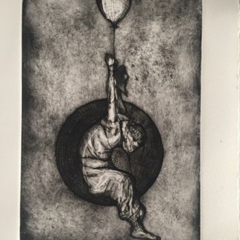 Printmaking titled "Torturak baditu mil…" by Xabi Ilarregi, Original Artwork, Engraving