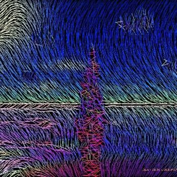Digital Arts με τίτλο "Breathing in the Wi…" από Xavier Crepin, Αυθεντικά έργα τέχνης
