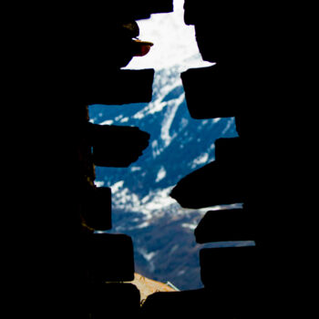 Fotografie getiteld "La Faille 2" door Xavier Lespinas, Origineel Kunstwerk, Digitale fotografie