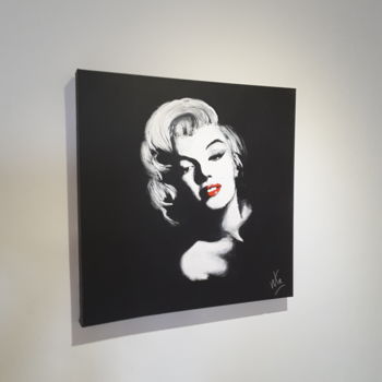 Pittura intitolato "Marilyn Monroe" da Xavier Wttrwulghe, Opera d'arte originale, Acrilico