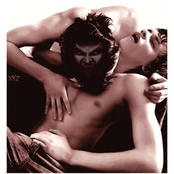 Arte digitale intitolato ""Draculade party" p…" da Xavier-Yves Zarani, Opera d'arte originale, Pittura digitale