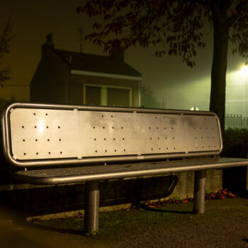 "Le banc solitaire" başlıklı Fotoğraf Xavier Cauchy tarafından, Orijinal sanat, Dijital Fotoğrafçılık