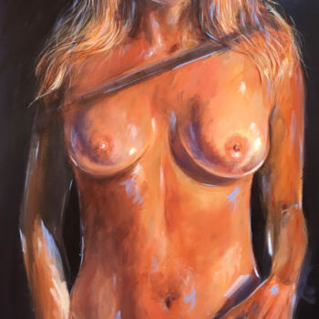 Deseo - Nude erotic realistic woman portrait