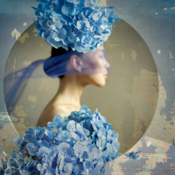 Photographie intitulée "Shades of Blue #4" par Xidong Luo, Œuvre d'art originale, Photographie non manipulée