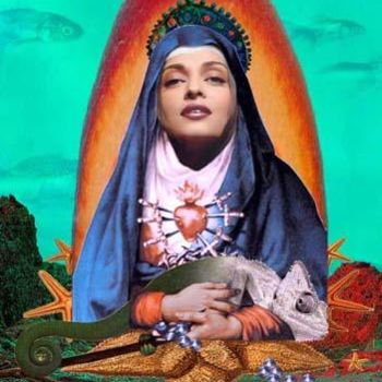 Digital Arts titled "Virgen.jpg" by Ximena Santillana, Original Artwork