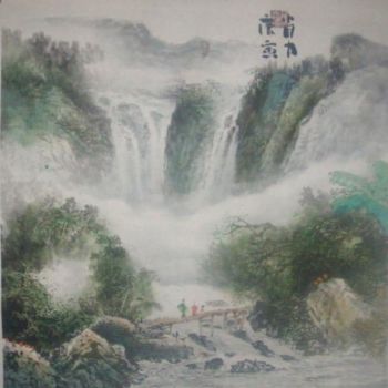 Painting titled "4" by Cong Xiao Li Xiaoli Cong, Original Artwork, Oil