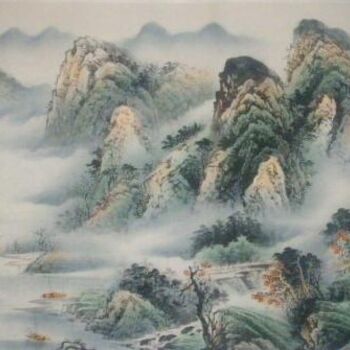 Pittura intitolato "6" da Cong Xiao Li Xiaoli Cong, Opera d'arte originale, Olio
