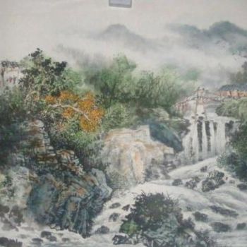 Painting titled "9" by Cong Xiao Li Xiaoli Cong, Original Artwork, Oil