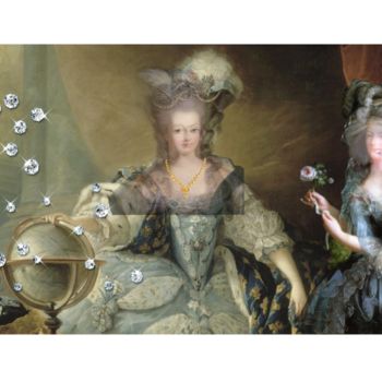 「Marie Antoinette in…」というタイトルの写真撮影 Xtoferによって, オリジナルのアートワーク, デジタル