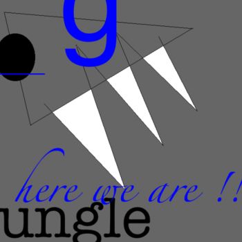 Arte digital titulada "jungle.png" por Xtofer, Obra de arte original