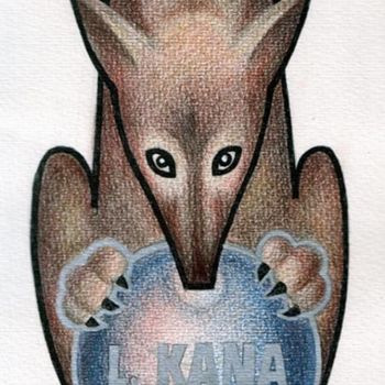 Dibujo titulada "kana1.jpg" por Maksim Ivanov, Obra de arte original