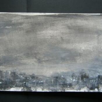 Painting titled "NUIT NOIRE ET BLANC…" by Xuyang Chu, Original Artwork