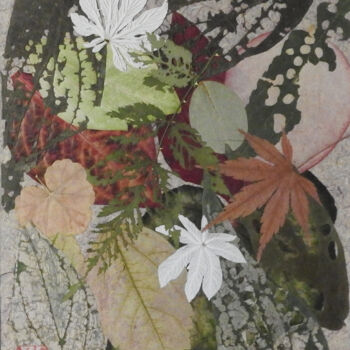 Peinture intitulée "Folhas ao Alento -…" par Y. Itogawa, Œuvre d'art originale
