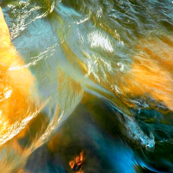 Photographie intitulée "Voiles. Série Aqua…" par Yabé, Œuvre d'art originale, Photographie numérique