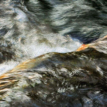 Photographie intitulée "Brisants" par Yabé, Œuvre d'art originale, Photographie numérique