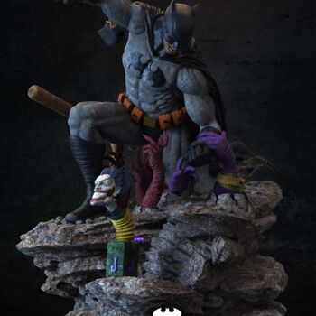 Digital Arts με τίτλο "Batman DCeased By Y…" από Yacine Brinis, Αυθεντικά έργα τέχνης, 3D Μοντελοποίηση