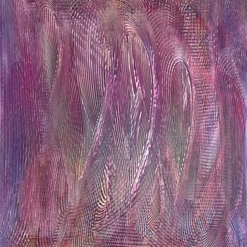 Painting titled "Eternity Waves III" by Yael Salomon, Original Artwork, Acrylic