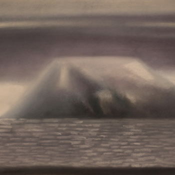Painting titled "Гора Сундук. Осень." by Yuri Afonov, Original Artwork, Other