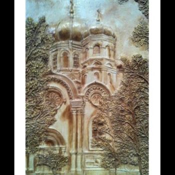 Картина под названием ""Павловский собор г…" - Геннадий Бох, Подлинное произведение искусства
