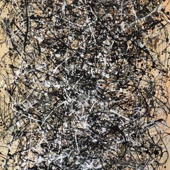 Pittura intitolato "Abstract #D04" da Yakir Zendo, Opera d'arte originale, Acrilico