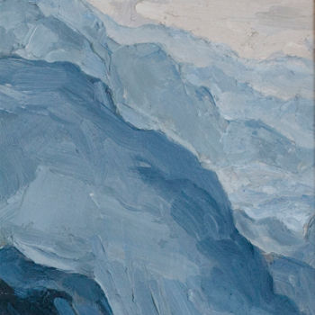 Malarstwo zatytułowany „mountains” autorstwa Lily Yakupova, Oryginalna praca, Olej