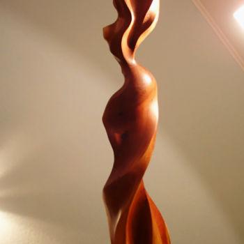 Skulptur mit dem Titel "Афродита" von Georgii Tril, Original-Kunstwerk, Holz