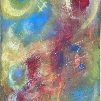 Painting titled "Universe" by Yana Melnik, Original Artwork, Acrylic