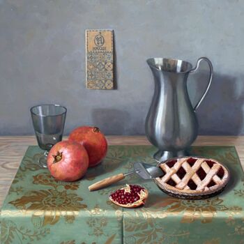 Malarstwo zatytułowany „Juicy fruits” autorstwa Yana Rikusha, Oryginalna praca, Olej