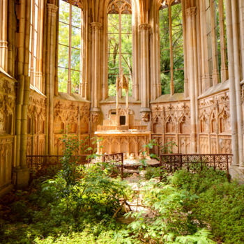 Photography titled "Chapelle" by Yann Crovatti, Original Artwork, Non Manipulated Photography