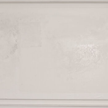 Painting titled "50 Blancs" by Yann Le Dall, Original Artwork, Oil Mounted on Wood Stretcher frame
