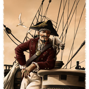 Dessin intitulée "Pirates1.jpg" par Ya2n, Œuvre d'art originale, Photographie numérique