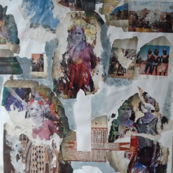 Collages intitulée "quand ils ne serons…" par Yanosky, Œuvre d'art originale, Collages