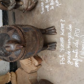 garde a manger du roi des yoruba nigeria ( collection antique ouevre plus 200 Ans