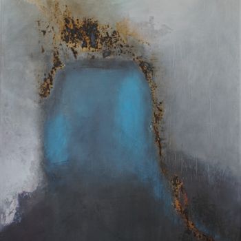 Peinture intitulée "Rêve bleu" par Yarka Gumy, Œuvre d'art originale