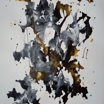 Pittura intitolato "Abstract #0124" da Yaroslav Teslenko, Opera d'arte originale, Acrilico