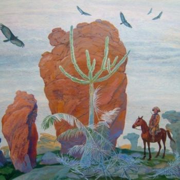 Painting titled "Conversa com mandac…" by Sergey Yarovoy, Original Artwork, Other