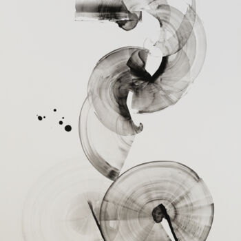 Dessin intitulée "Precession" par Yasemin Inan, Œuvre d'art originale, Acrylique
