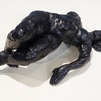 Sculpture intitulée "Lilly" par Ybah, Œuvre d'art originale, Bronze