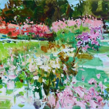 "Rose garden" başlıklı Tablo Yehor Dulin tarafından, Orijinal sanat, Petrol