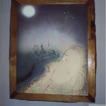 Ζωγραφική με τίτλο "To See" από Rodney Young, Αυθεντικά έργα τέχνης