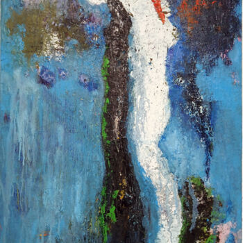 Painting titled "The Dead God Societ…" by Yeon-Gyeong Seo (Seo), Original Artwork, Oil