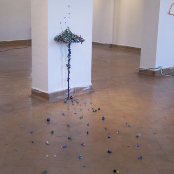 Skulptur mit dem Titel "Mes souvenirs d'hie…" von Yesenia Ballieu, Original-Kunstwerk