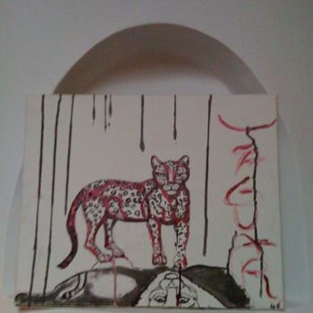 Painting titled "jaguar" by Yesus, Original Artwork