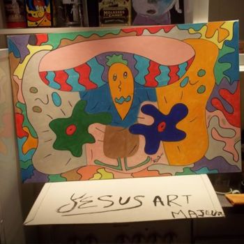 Рисунок под названием "pakito de yesus 2010" - Yesus, Подлинное произведение искусства