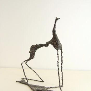 Sculpture titled "ombre_3" by Yeaji Park, Original Artwork, Metals