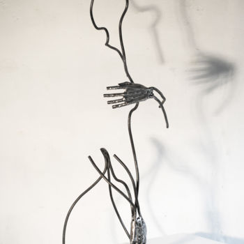 Sculpture intitulée "This is my body" par Yez, Œuvre d'art originale, Métaux