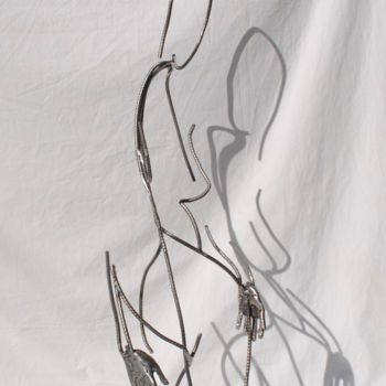 Sculpture titled "Fashion style" by Yez, Original Artwork, Metals
